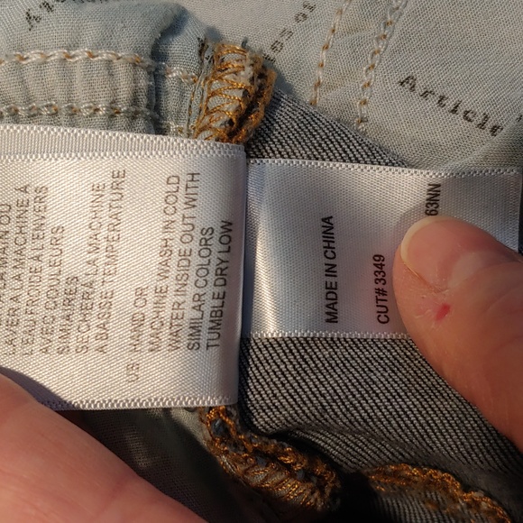 Articles of Society Jeans Size 29 Distressed Skinny - Picture 9 of 10